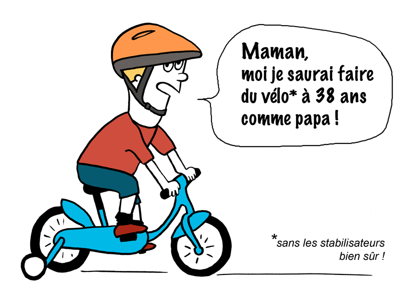 Cet été on enlève les petites roues !