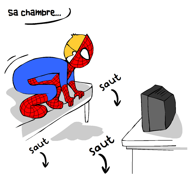 le virus spiderman